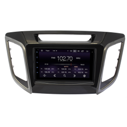 Магнитола в штатное место Hyundai Creta, IX25 Wide Media MT7120PK-2/16 черный лак