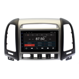 Магнитола в штатное место Hyundai Santa Fe II 2005-2012 с отверст. для 3-х кнопок Wide Media MT7126PK-2/16