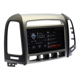 Магнитола в штатное место Hyundai Santa Fe II 2005-2012 с отверст. для 3-х кнопок Wide Media MT7126PK-2/16