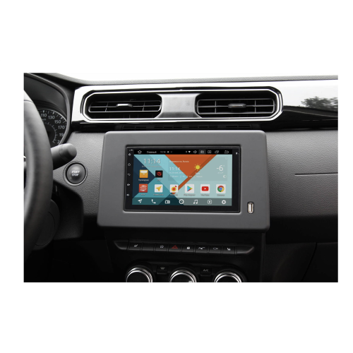 Магнитола в штатное место Renault Arkana I 2019-2024 Wide Media MT7173PK-2/16 (софт-тач)