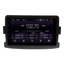 Магнитола в штатное место Renault Duster, Kaptur 2011-2020 Wide Media MT7104PK-2/16 без рул. управления