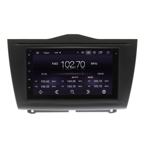 Магнитола в штатное место Лада Гранта (Lada Granta FL) 2018-2025 Wide Media MT7100PK-2/16