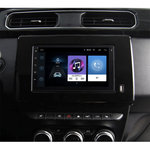 Магнитола в штатное место Renault Arkana I 2019-2024 Wide Media LC7172MN-1/16 (черный глянец)*