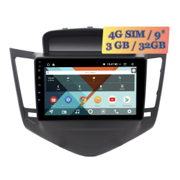 Штатная магнитола Chevrolet Cruze I 2009 - 2012 Wide Media KS9010QR-3/32 на Android 10.0