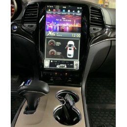 CarMedia ZF-1827B-DSP Tesla-Style для JEEP GRAND CHEROKEE 2010-2013 (Черная) на Android 9.0