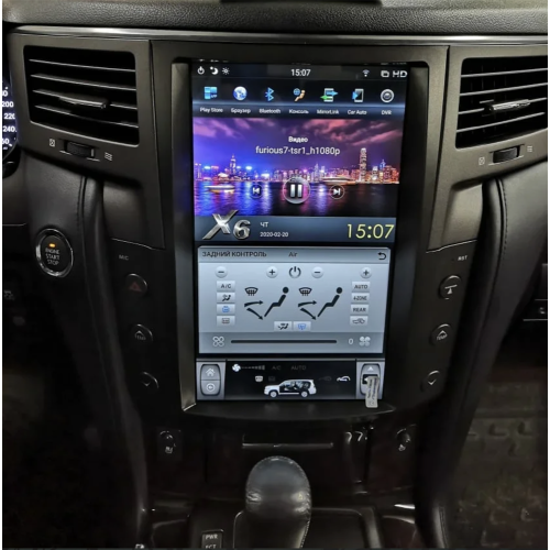 Магнитола Тесла CarMedia ZF-1819-DSP Tesla-Style для Lexus LX 570 (2007-2015) на Android 9.0
