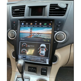 CarMedia ZF-1225-DSP Tesla-Style для Toyota Highlander 2007-2013 U40 на Android 9.0