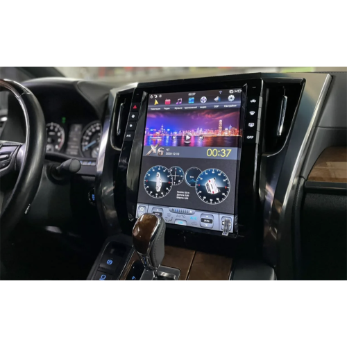 Магнитола Тесла CarMedia ZF-1308L-DSP Tesla-Style для Toyota Alphard 2015-2019 на Android 9.0