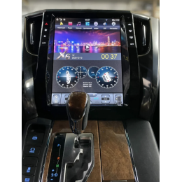 CarMedia ZF-1308L-DSP Tesla-Style для Toyota Alphard 2015-2019 на Android 9.0