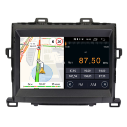 Parafar для Toyota Alphard II 2008-2014 на Android 10.0 (PF698LTX)
