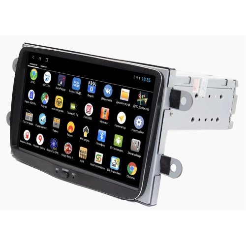 Штатная магнитола Parafar PF157XHD8 для Renault Duster, Sandero, Kaptur, Logan 2012-2022 на Android 12.0
