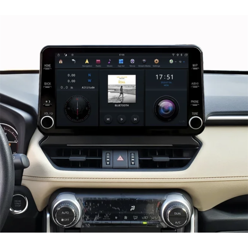 Магнитола Тесла CarMedia ZF-6028-DSP для TOYOTA RAV4 2018-2024 на Android 9.0