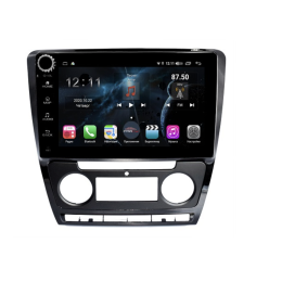Магнитола Farcar H005RB (S400) для Skoda Octavia II (A5) 2004-2013 на Android 10.0 c кнопками