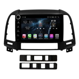Магнитола Farcar H008RB (S400) для Hyundai Santa Fe 2006-2012 на Android 10.0 с кнопками