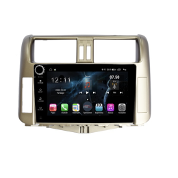 Магнитола Farcar H065RB (S400) для Toyota Land Cruiser Prado 150 2009-2013 на Android 10.0 бронза с кнопками
