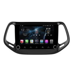 Магнитола Farcar H1008RB (S400) для Jeep Compass II 2017-2024 на Android 10.0 с кнопками