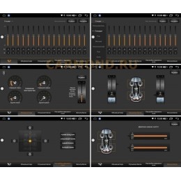 Магнитола Farcar H1207RB (S400) для Lada Granta I, Kalina II 2011-2018 на Android 10.0 с кнопками