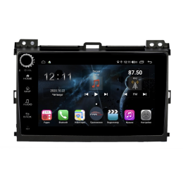 Магнитола Farcar H456RB (S400) для Toyota Land Cruiser Prado 120 2002-2009 на Android 10.0 c кнопками