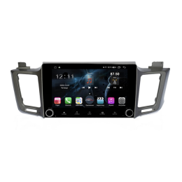 Магнитола Farcar H468RB (S400) SIM-4G с DSP для Toyota RAV4 (CA40) 2013-2018 на Android 10.0 c кнопками