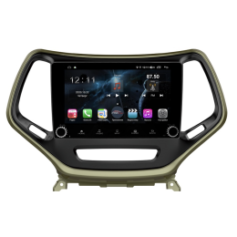 Магнитола Farcar H608RB (S400) для Jeep Cherokee IV (WK2) 2013-2017 на Android 10.0 c кнопками