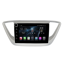 Магнитола Farcar H766RB (S400) для Hyundai Solaris II 2017-2020 на Android 10.0 c кнопками