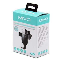 Автомобильный держатель с беспроводное зарядкой Mivo MZ14