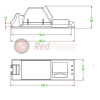 Камера заднего вида RedPower HYU176P Premium для Hyundai ix35 (2009+)
