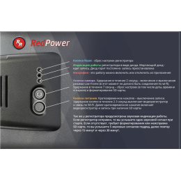 Штатный видеорегистратор Redpower DVR-TOY6-N для Toyota RAV 4 2018+ с ассистентом