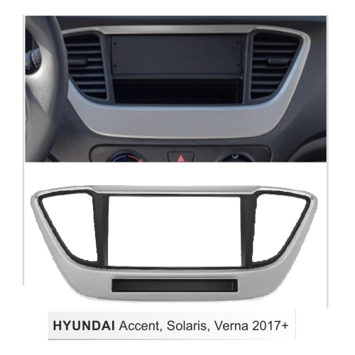 Переходная рамка для Hyundai Solaris 2017+ 2 din RP-HDLSLC/Incar RHY-N55