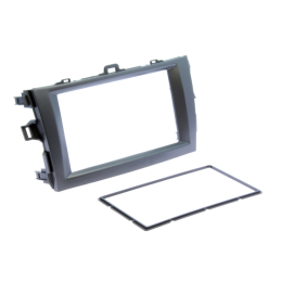 Переходная рамка для Toyota Corolla Axio, Fielder 2006 - 2013 2 Din антрацит RP-TYCV14XC/Incar RTY-N19