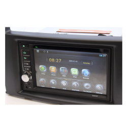 Переходная рамка для Mitsubishi Pajero IV 2 Din RP-MMPJ7XC/Incar RMS-N01