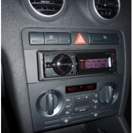 Переходная рамка Incar RAU4-04 для AUDI A3 2004+ SPORTBACK  1din