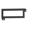 Переходная рамка INCAR RCH-D00 для Chrysler до 2000, Grand Cherokee 1999+ 1DIN (прямоугольная)