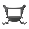 Переходная рамка Incar RHY-N42 для Hyundai Elantra 2014-2016 2DIN (крепеж)