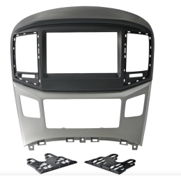 Переходная рамка INCAR RHY-N47 для Hyundai H1 Gand Starex 2016+ 2din SILVER