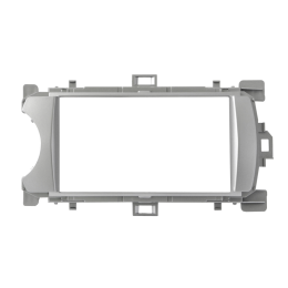 Переходная рамка Incar RTY-N47A для Toyota Yaris 2011+ 2din SILVER