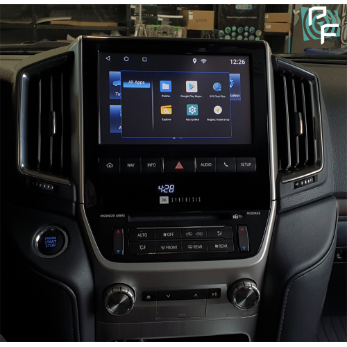 Мультимедийный навигационный блок Parafar для Toyota Land Cruiser 200 (2015+) (4+64Gb) на Android 8.1.0 (PF-TY2001)