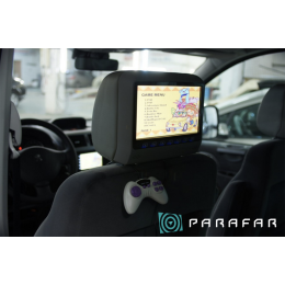 Подголовник с монитором Parafar Tech9 экран 9