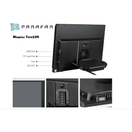 Монитор подвесной на подголовник Parafar Tech12N Android 9.0 экран 12,5 дюйма, 2Гб+16Гб DDR4