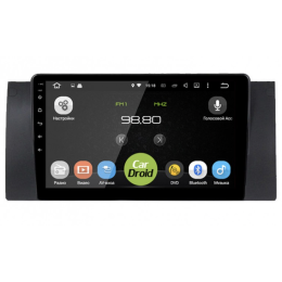 Штатная магнитола Roximo CarDroid RD-2701F для BMW 5 E39/X5 E53, 7 (E38) 1996-2007 на Android 10.0