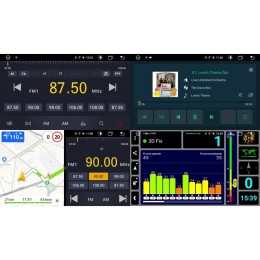 Штатное головное устройство Roximo 4G RX-2701 для BMW 5 E39/X5 E53, 7 (E38) 1996-2007 на Android 12.0