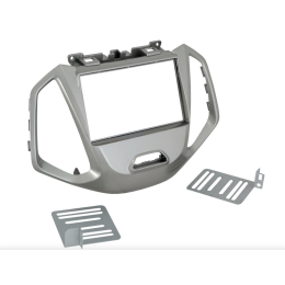 Переходная рамка Incar RFO-N33 для Ford Ecosport 2014-2017 2din SILVER (крепеж)