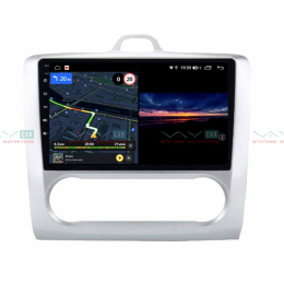 Штатная автомагнитола VAYCAR 09V3 3/32 ГБ для FORD Focus II 2005-2011 (Климат) на Android 10.0