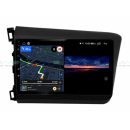 Автомагнитола VAYCAR 10V3 3/32 ГБ для Honda Civic 2012-2015 на Android 10.0