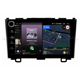 Головное устройство VAYCAR 09V4R 4/64 ГБ крутилки для Honda CR-V III 2007-2012 на Android 10.0