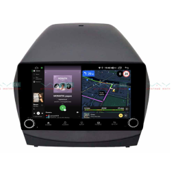 Штатная магнитола VAYCAR 10V4R 4/64 ГБ крутилки для Hyundai ix35, Tucson II 2010-2015 на Android 10.0