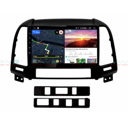 Штатная магнитола VAYCAR 09V6 6/128 ГБ для Hyundai Santa Fe III 2005-2012 на Android 10.0