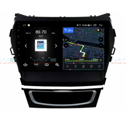 Штатная магнитола VAYCAR 09V4 4/64 ГБ для Hyundai Santa Fe III 2012-2019 на Android 10.0