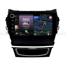 Штатная магнитола VAYCAR 09V4R 4/64 ГБ крутилки для Hyundai Santa Fe III 2012-2019 на Android 10.0