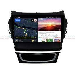 Штатная магнитола VAYCAR 09V6 6/128 ГБ для Hyundai Santa Fe III 2012-2019 на Android 10.0